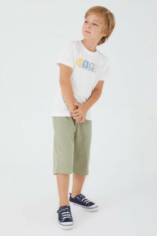 U.S. POLO ASSN. ERKEK ÇOCUK KAPRİ TAKIM US1312-G