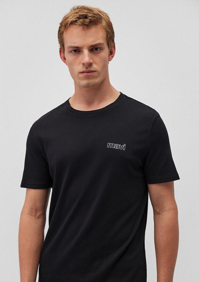 MAVİ ERKEK BASIC TİŞÖRT SİYAH 0610360-900