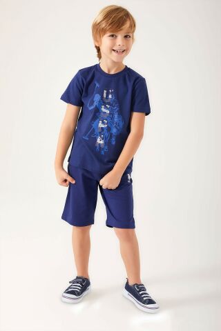 U.S. POLO ASSN. ERKEK ÇOCUK BERMUDA TAKIM US1316-4