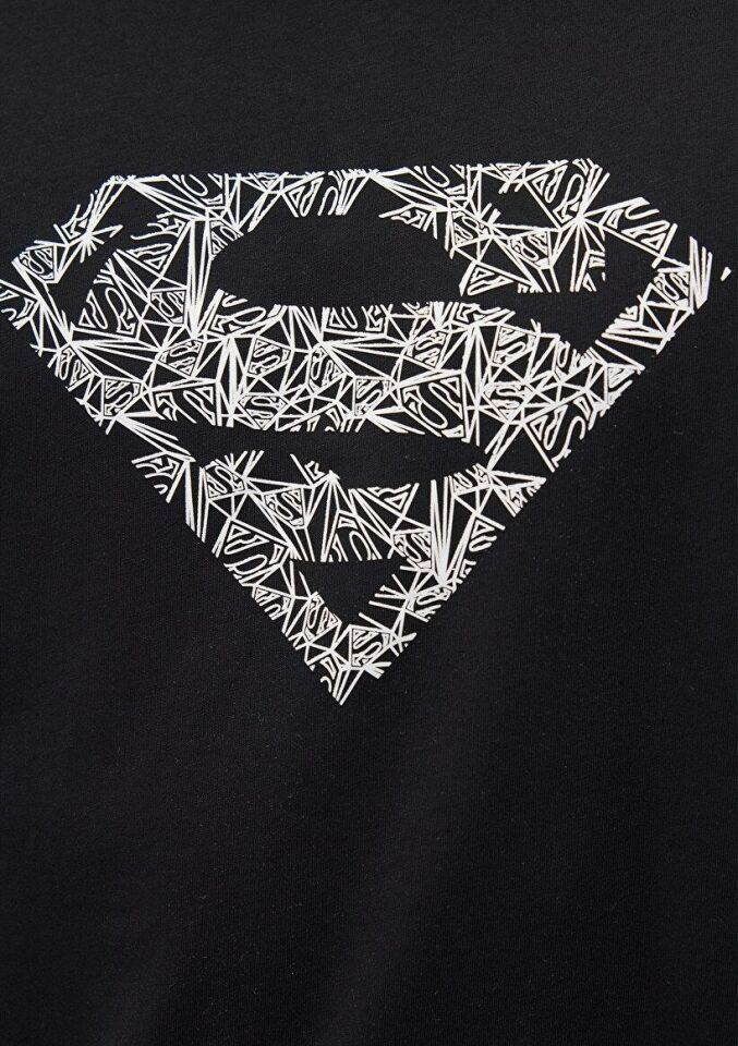 MAVİ ERKEK SUPERMAN BASKILI TİŞÖRT Siyah 0610494-900