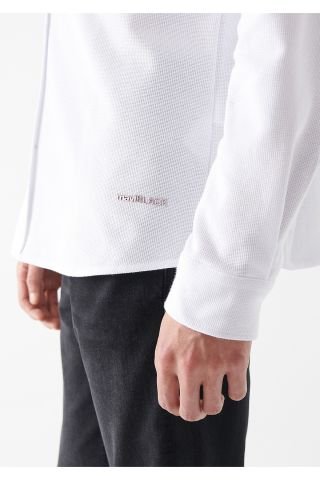 MAVİ ERKEK UZUN KOL GÖMLEK Beyaz 0210408-620