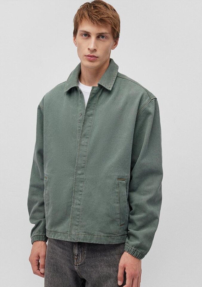 MAVİ ERKEK UZUN KOL GÖMLEK Soluk Yeşil 0211118-71577