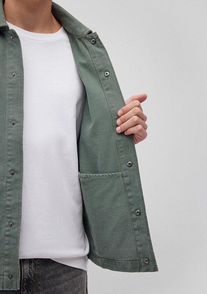 MAVİ ERKEK UZUN KOL GÖMLEK Soluk Yeşil 0211118-71577