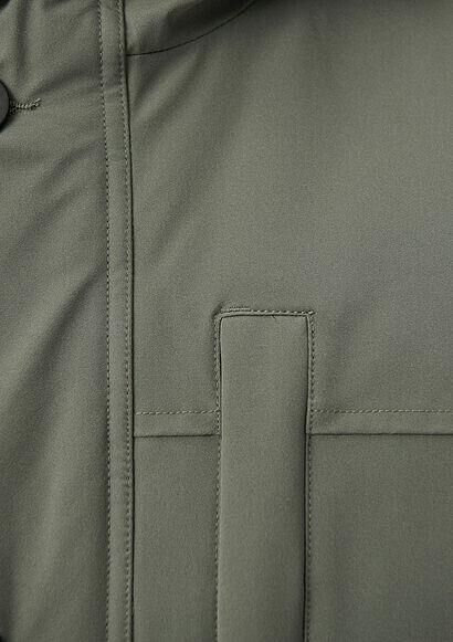 MAVİ ERKEK KAPÜŞONLU PARKA  Soluk Koyu Yeşil 010463-85485