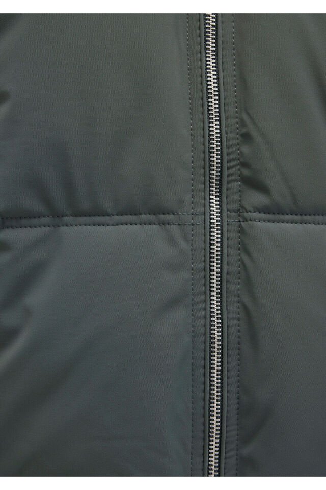 MAVİ KADIN KAPŞONLU CEKET Yosun Yeşili 1110445-71598