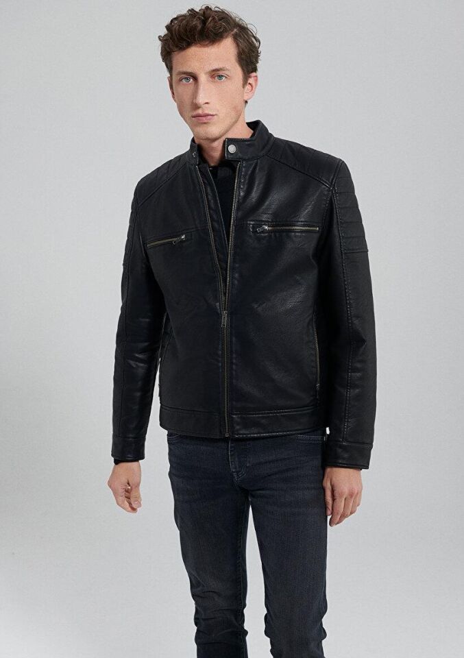 MAVİ ERKEK CEKET Siyah 0110345-900