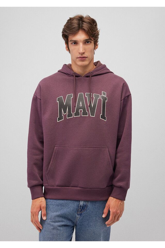 MAVİ ERKEK MAVİ BASKILI SWEATSHIRT Huckleberry 067149-70260