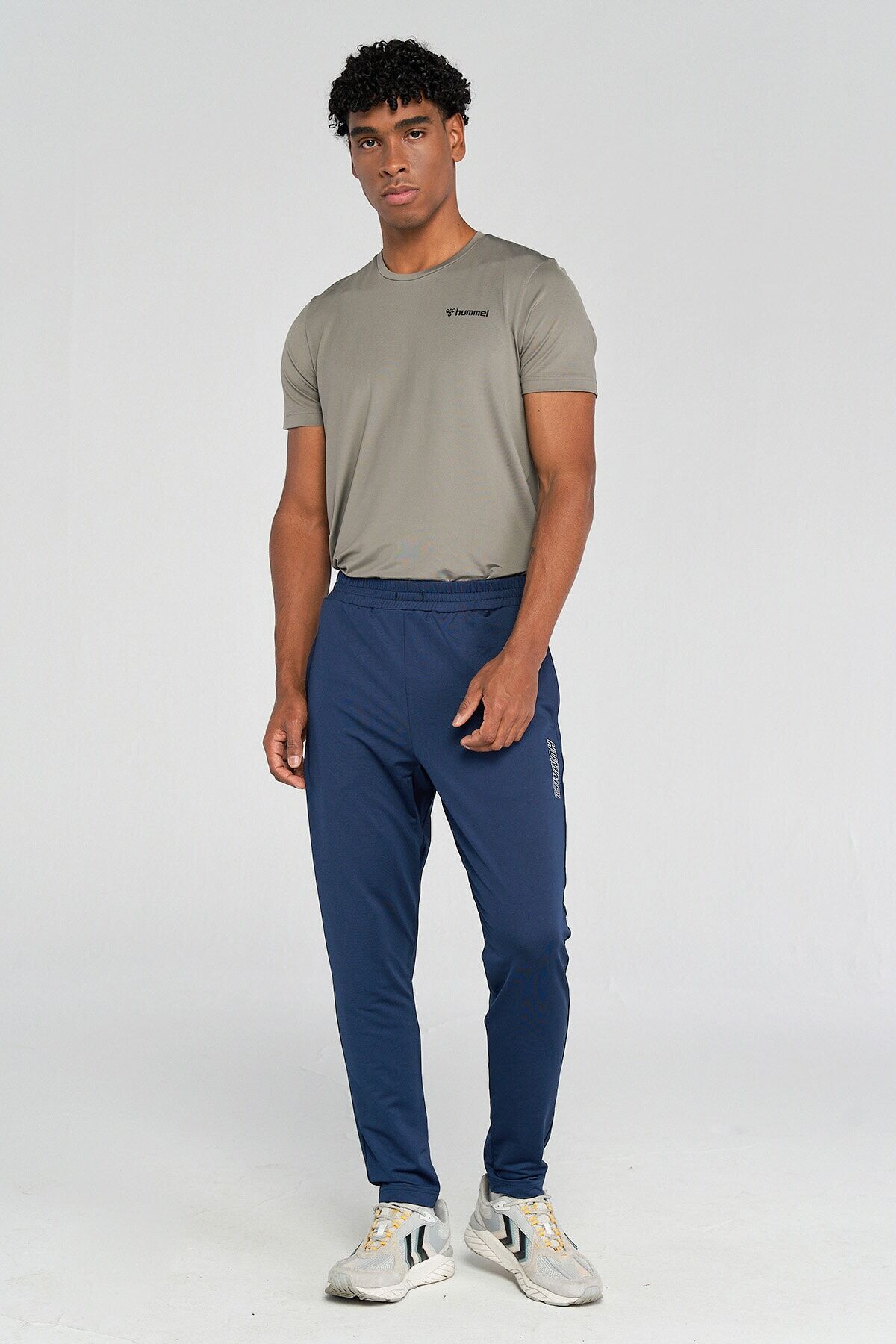 HUMMEL ERKEK PANTOLON hmlT-TE STRENGTH TRAINING PANTS 931672 LACİVERT - L