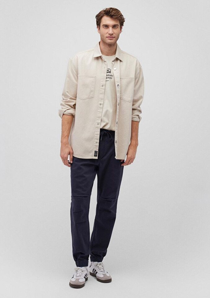 MAVİ ERKEK BELİ LASTİKLİ PANTOLON Kolej Mavi 000169-87822