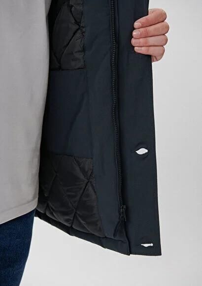 MAVİ ERKEK KAPÜŞONLU PARKA  Kuzgun 010463-34332