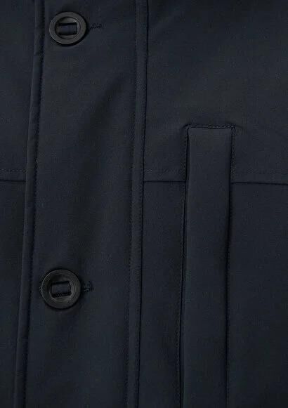 MAVİ ERKEK KAPÜŞONLU PARKA  Kuzgun 010463-34332