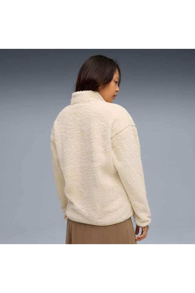 PUMA KADIN SWEATSHİRT ESS ELEVATED HALF-ZİP CREW 68811187