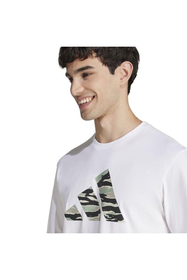 ADİDAS ERKEK GÜNLÜK TSHIRT M C CAMO LOGO T JI6770