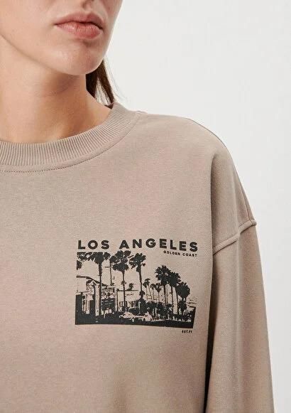 MAVİ KADIN BİSİKLET YAKA SWEATSHIRT Ay Taşı Bej 1S10019-70364