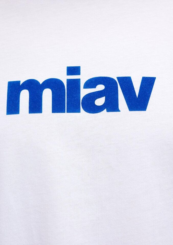 MAVİ ERKEK MİAV BASKILI TİŞÖRT Beyaz 067153-620