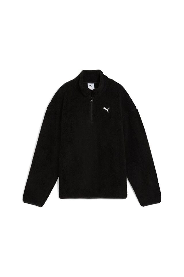 PUMA KADIN SWEATSHİRT ESS ELEVATED HALF-ZİP CREW 68811101