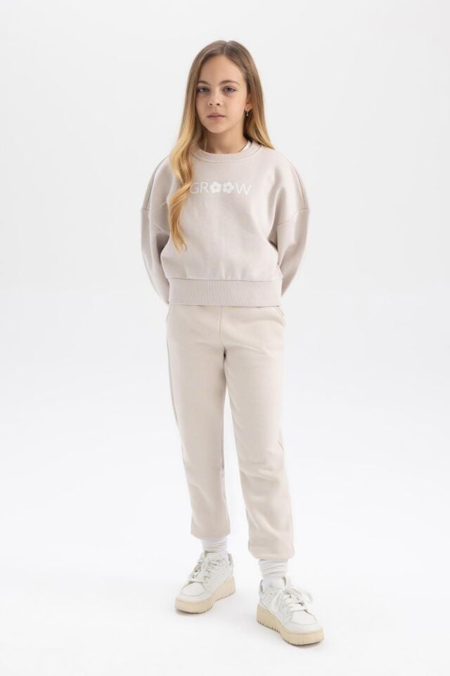 DEFACTO KIZ ÇOCUK KALIN JOGGER EŞOFMAN ALTI B4427A8