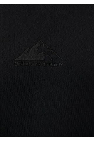 MAVİ ERKEK BİSİKLET YAKA SWEATSHIRT JET BLACK 0S10006-27827
