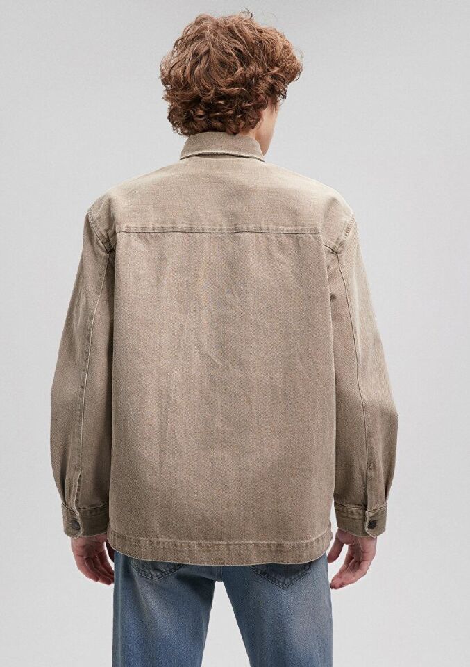 MAVİ ERKEK CEPLİ GÖMLEK Defne Yeşili 0211015-71483 YEŞİL - S