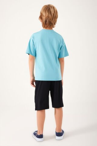 U.S. POLO ASSN. ERKEK ÇOCUK BERMUDA TAKIM US1319-4 CAM GÖBEĞİ - 7-8