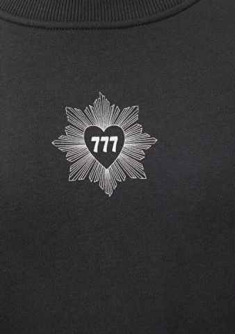 MAVİ KADIN BİSİKLET YAKA SWEATSHIRT Kömür 1S10014-70087
