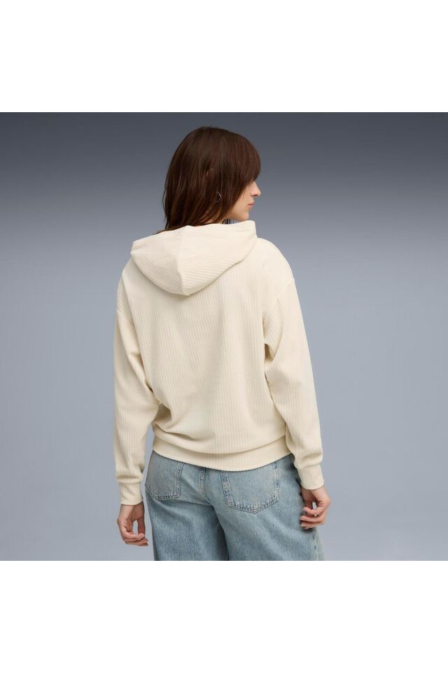 PUMA KADIN CEKET ESS ELEVATED VELOUR HOODİE 68810787