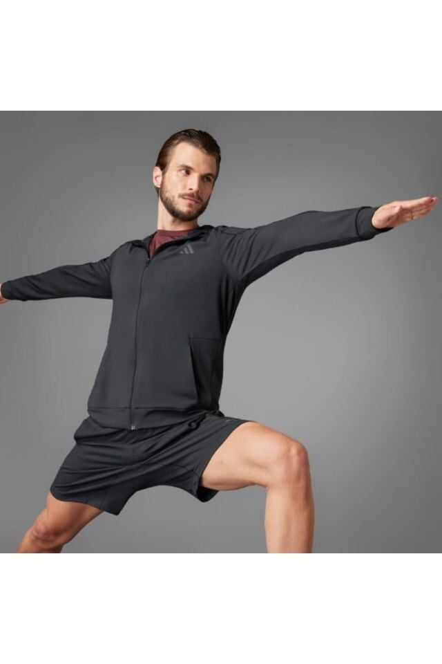 ADİDAS ERKEK SWEATSHİRT PUREMOTION HOOD JE5691