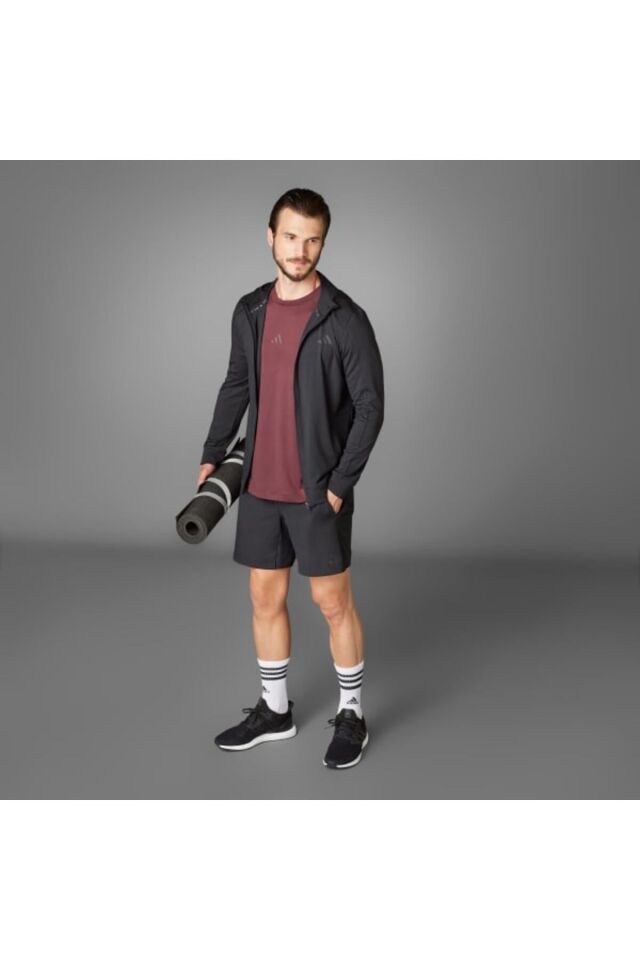 ADİDAS ERKEK SWEATSHİRT PUREMOTION HOOD JE5691