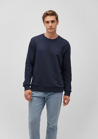 MAVİ ERKEK SWEATSHIRT Gece Lacivert 065751-29743