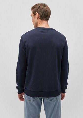 MAVİ ERKEK SWEATSHIRT Gece Lacivert 065751-29743