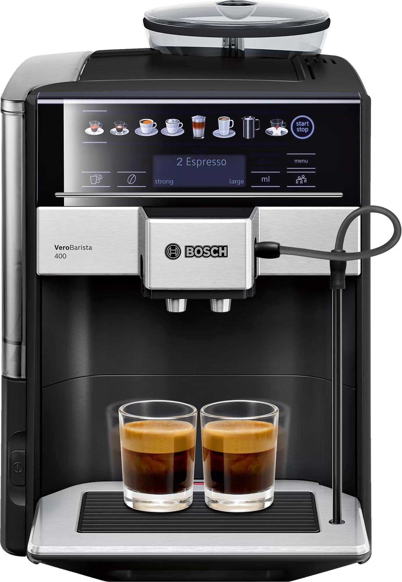 BOSCH TAM OTOMATİK KAHVE MAKİNESİ VERO BARİSTA 400 SAPPHİRE BLACK METALLIC TIS65429RW