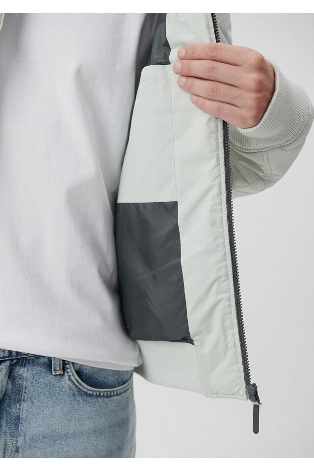 MAVİ ERKEK FERMUARLI CEKET Kum Beji 0110094-70134