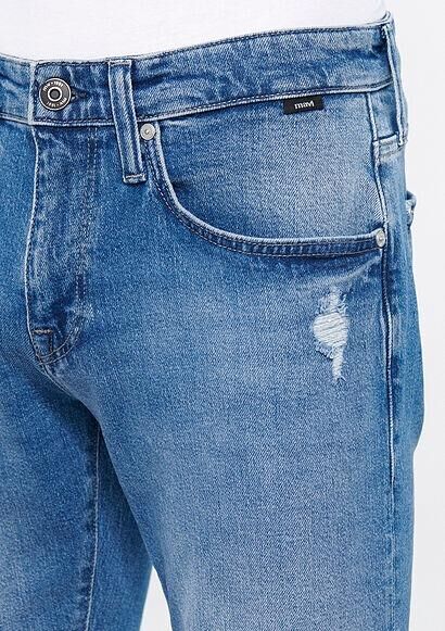 MAVİ ERKEK JAKE Mid Ripped Street 0042283796