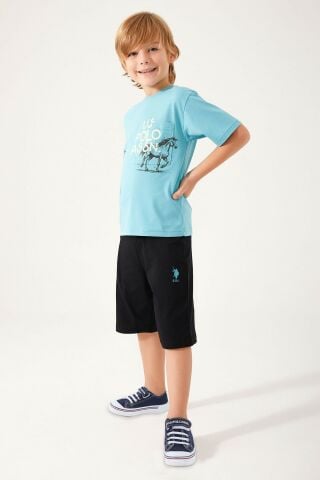 U.S. POLO ASSN. ERKEK GARSON BERMUDA TAKIM US1319-G CAM GÖBEĞİ - 14-15