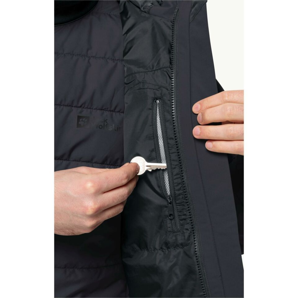 JACK WOLFSKIN ERKEK GLAABACH 3IN1 JKT M OUTDOOR CEKETİ 1115291-6001