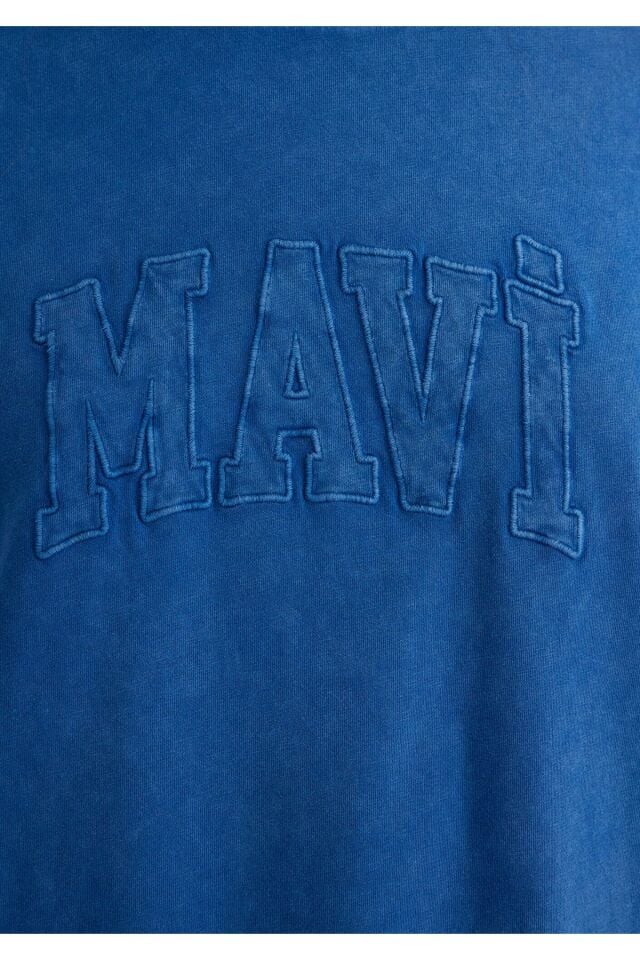 MAVİ KADIN MAVİ BASKILI TİŞÖRT Galaxy Blue 1613224-88121