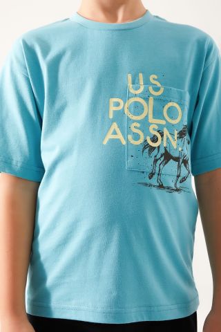 U.S. POLO ASSN. ERKEK GARSON BERMUDA TAKIM US1319-G CAM GÖBEĞİ - 10-11
