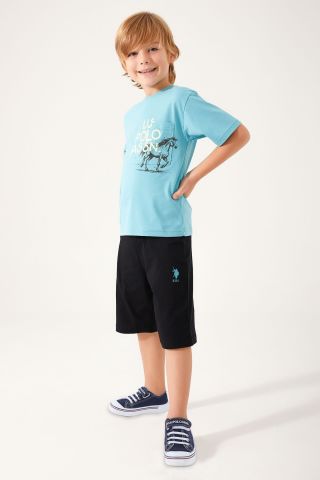 U.S. POLO ASSN. ERKEK GARSON BERMUDA TAKIM US1319-G CAM GÖBEĞİ - 10-11