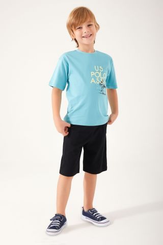 U.S. POLO ASSN. ERKEK GARSON BERMUDA TAKIM US1319-G CAM GÖBEĞİ - 10-11