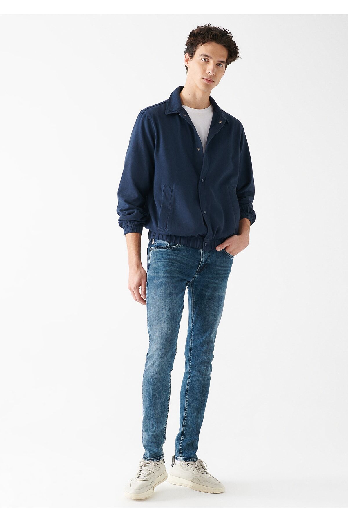 MAVİ ERKEK JAMES Vintage Shaded Lux Black Nights 0042483027 MAVİ - 30/28