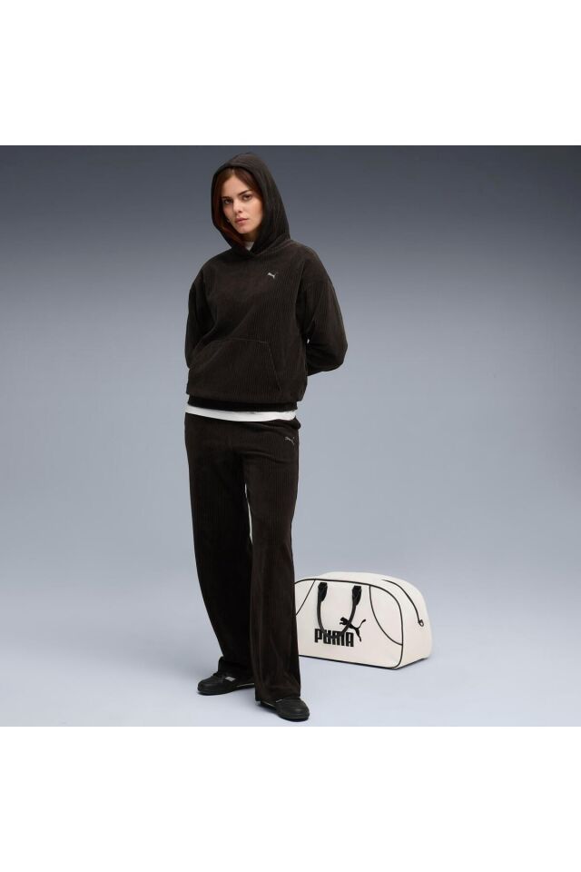 PUMA KADIN CEKET ESS ELEVATED VELOUR HOODİE 68810701