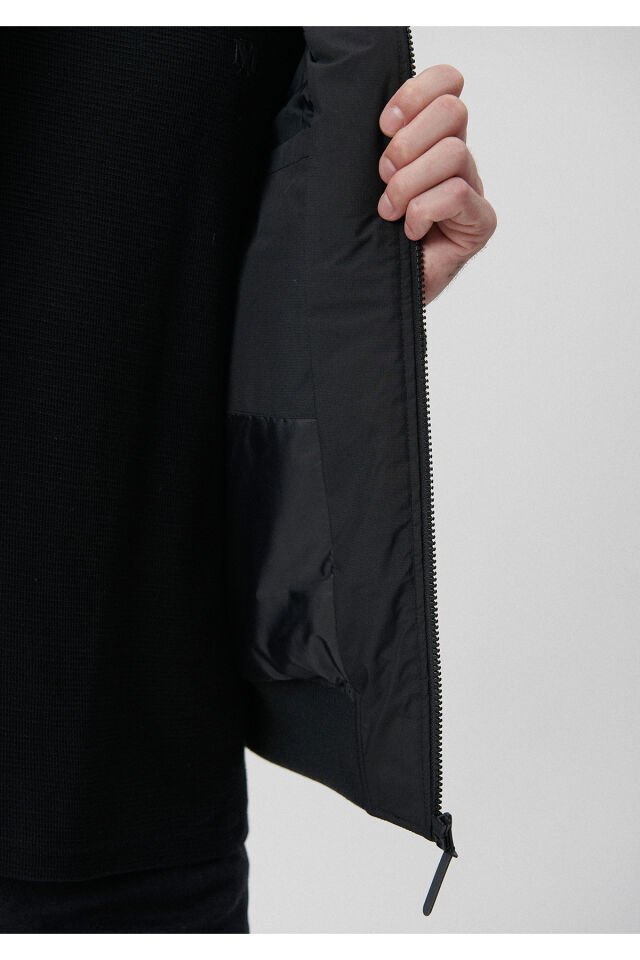 MAVİ ERKEK FERMUARLI CEKET Siyah 0110094-900