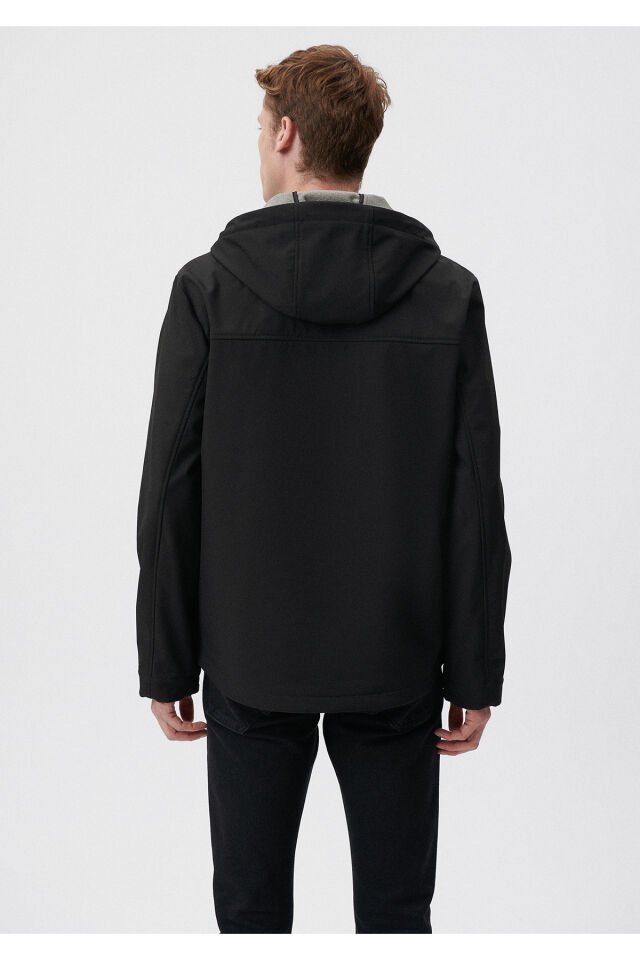 MAVİ ERKEK KAPÜŞONLU SCUBA Jet Siyah 0110205-71379