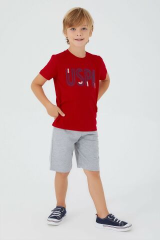 U.S. POLO ASSN. ERKEK ÇOCUK BERMUDA TAKIM US1334-G