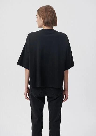 MAVİ KADIN NOT ONE MORE BASKILI TİŞÖRT Siyah 1612038-900