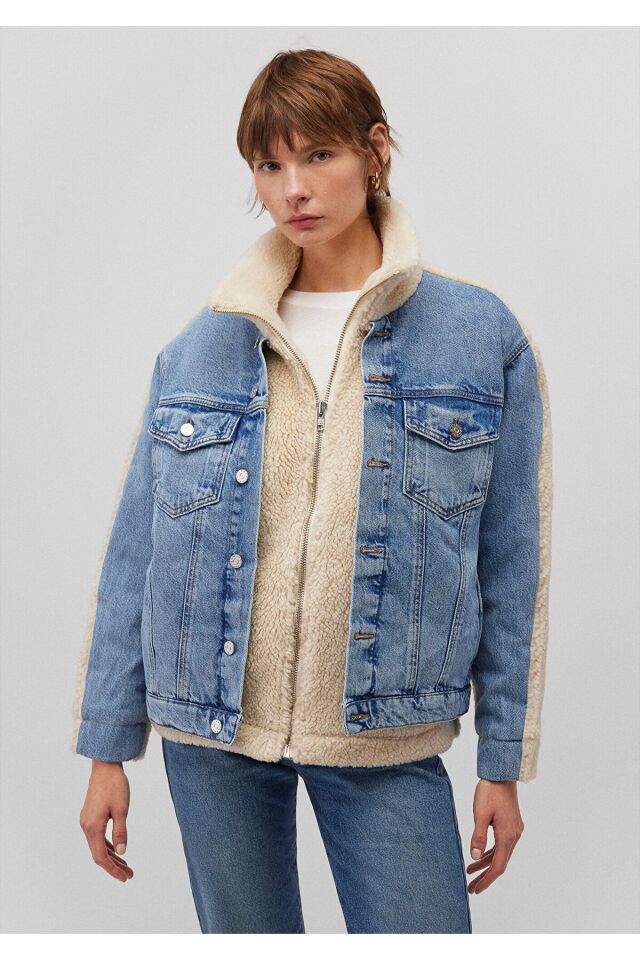 MAVİ KADIN RUBINA Lt Sherpa Denim 1110278-88589
