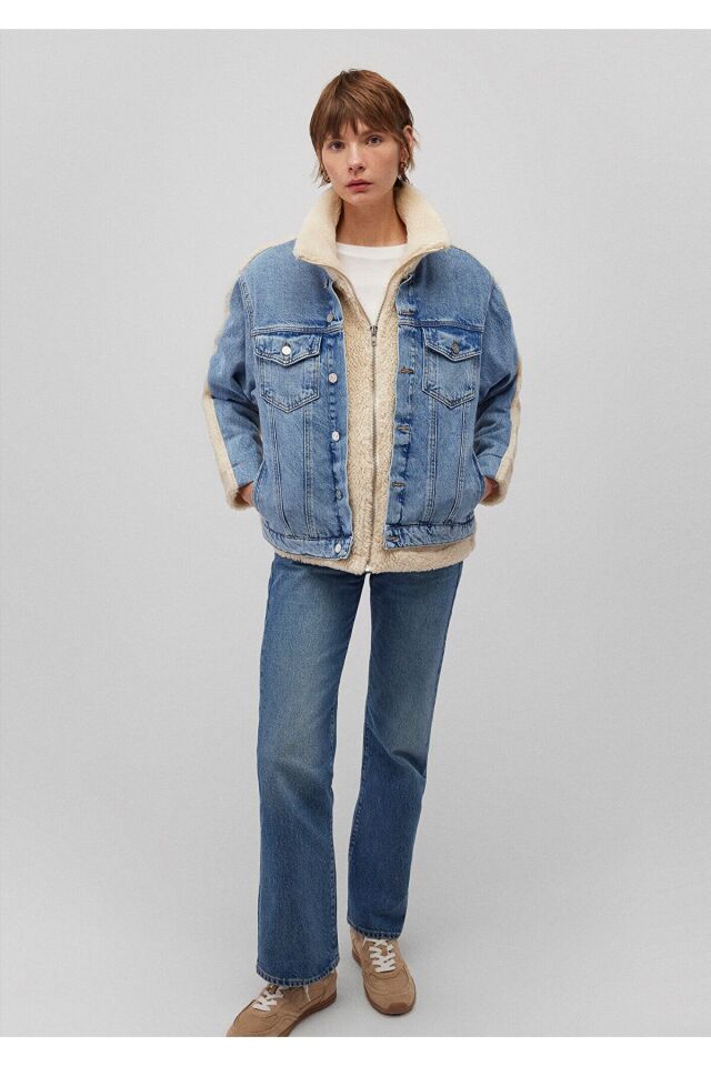 MAVİ KADIN RUBINA Lt Sherpa Denim 1110278-88589