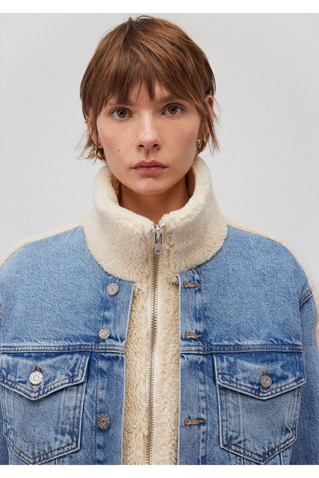 MAVİ KADIN RUBINA Lt Sherpa Denim 1110278-88589