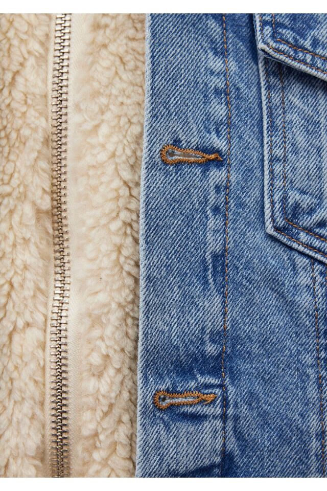 MAVİ KADIN RUBINA Lt Sherpa Denim 1110278-88589