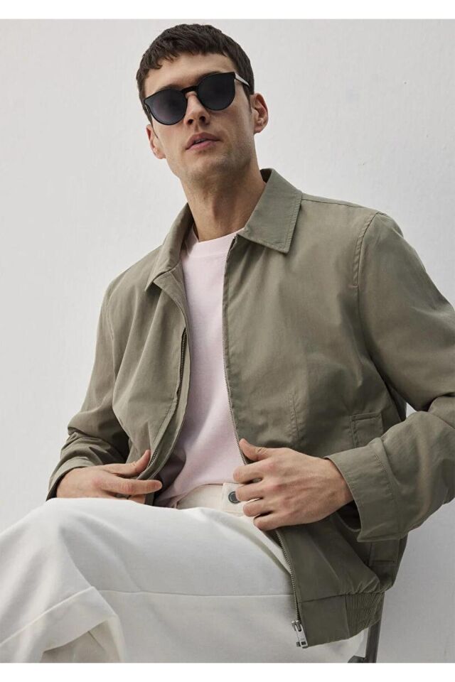 MAVİ ERKEK CEKET Soluk Haki 0110534-71818